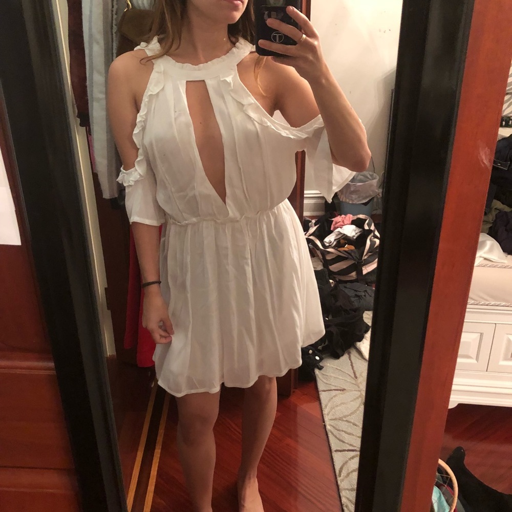 Tigermist white dress